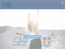 Tablet Screenshot of cad.org.za